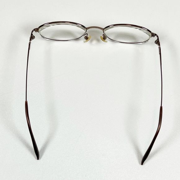 Seiko T141 Titanium Eyeglasses Sunglasses Frame Oval Full Rim 51-18-140 Japan - Picture 9 of 16